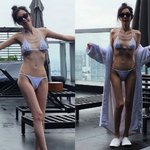 ‘태국 <b>재벌</b>’ 신주아, 뼈 드러내며 힐링…종잇장 비키니 몸매 [DA]