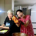 <b>미자</b>김태현, 온가족 늦은 김장.."이젠 딱 20포기 하고 끝"