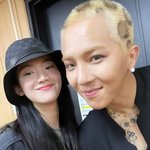 송민호박주현 열애 대놓고 티넸네…커피차 선물에 손가락하트까지[종합]