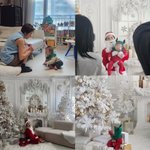 '김용건 며느리' 황보라, 남편 대신 산타<b>클로스</b> 됐네..엄마는 강하다