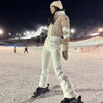 금융인' 손연재, 아들맘의 늘씬한 <b>스키복</b> 자태