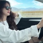 드라이브 즐기는 청순한 주말 일상…46세 나이 안 믿기네 [<b>MD</b>스타]