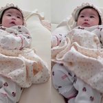 김다예박수홍, '<b>생후</b> 68일' 딸 완성형 비주얼 "많이 컸다홍"