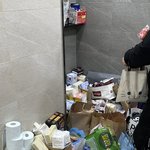 <b>시위</b>장소 근처 여자화장실 근황