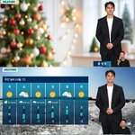 옹성우, 군 전역 후 기상캐스터 됐다..'뉴스룸' 날씨<b>예보</b> 등장
