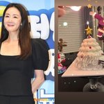 [댓글부탁해] 최지우, 9살 연하 남편+딸과 홈파티했나…크리스마스...
