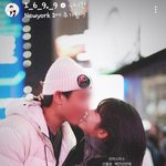 최준희, 거리에서 남친과 뽀뽀…"크리스마스 선물"