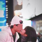 최준희, 뉴욕 <b>한복판서</b> 연인과 입맞춤 "크리스마스 선물" [N샷]