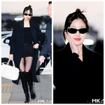 가요대전 마치자마자 짐싼 173cm 올블랙 주인공, 장원영 이었다...