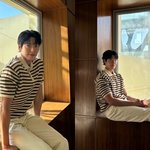 김우빈, 화창한 햇살 속… 신민아 놀랄만한 '팔뚝' 눈길