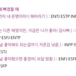 <b>MBTI</b>별짝사랑시 행동