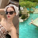 ‘사업가’ 고우리, ‘30만평’ 초호화 리조트서 ‘수영복 자태’...