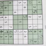 <b>스도쿠</b> 덕후님들 도와주세요 잘못된것같아요