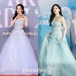 박민영 vs 아이브 안유진, 같은 드레스 '공주 대결'..승자는...