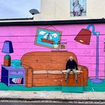 센스 넘치는 <b>벽화</b>