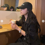 ‘박성광’ 이솔이, 연예인 뺨치는 옆태..날렵한 턱선