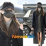 173㎝ 장원영 <b>롱코트</b> 속 젓가락 각선미, 국가애도기간 속 조용한...