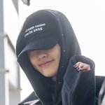 [현장포토] "무거운 마음으로"…안유진, 차분한 미소