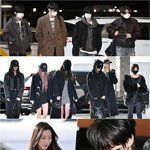 제로베이스원→아이브 '국가애도기간 출국, <b>올</b>블랙 공항패션으로'