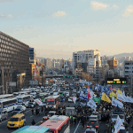 탄핵 <b>찬반</b>집회 차이