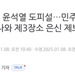 윤석열 <b>도주</b>했다는데 ㅋㅋㅋ