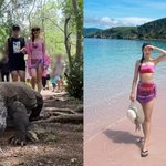 고우리, 훈남 남편 손 꼭 잡고‥한줌 <b>개미</b>허리 비키니 자태