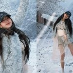 장원영, 눈보라에도 맨다리 각선미 자랑‥너무 예쁜 “스노우걸”