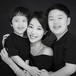 '이혼 <b>소송</b>' 황정음, 새 가족사진 공개 "사랑해 왕시기 강시기"