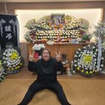 풍자, 절친 故 이희철 영정 앞에서 양손 V+미소 “우리 또 만나자”