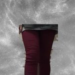 나 오늘 레드스키니 바지 입었어.
