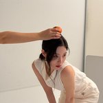 정채연 뷰티 광고 촬영현장 비하인드