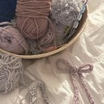 뜨개질 굿즈 장인이 맞는 르세라핌 사쿠라