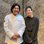 김고은, 에드워드리 셰프 만났다…"눈웃음 찡긋" [<b>MD</b>스타]