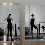 엄태웅’윤혜진, 군살 1도 없는 <b>슬렌</b>더 라인..탄탄 몸매