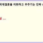 <b>국제</b>결혼을 쉽게 생각하고 만만히 생각하다 ...  나라 망한다 ...