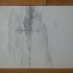 <b>나무</b> 풍경 작품 (고등학교 2학년 때, 집에서 연습장을 그렸음.)