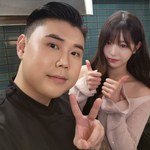 나폴리 맛피아, 윈터 이어 장원영과 투샷 "올해 운 다 썼다"...