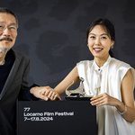 ‘임신’ 김민희 로카르노 재조명...홍상수 감독에 애교 가득