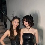 김완선X슬기 25살 차 맞아? 한 팀처럼 소화한 과감 올블랙 원피스