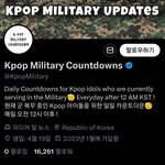 트위터에 k팝 남돌 전체 전역<b>일</b> 카운트 <b>계정</b>이 있네