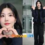 사계절 퀸 권은비, 150만원대 명품 패딩 입고 세련美 줄줄