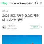 [댓글부탁해] 화교 특별<b>전형</b>으로 서울의대가는 방법
