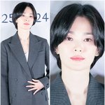 [움짤] 송혜교, 떨리는 긴장감 미모가 더 떨려