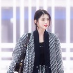 [T포토] 한소희 '날씨가 너무 추워요'