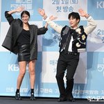 [드루와] 유인영-김동완 '줌바댄스 삼매경'[엑's <b>HD</b>포토]