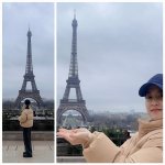 박보영, “얼마나 예쁘길래” 금발+최우식 팔짱→파리 패션위크 ,“에펠탑...