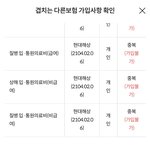 보험 이렇게 뜨면