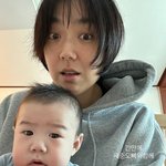 이은형, 강재준 똑 닮은 아들 안고 깜짝..눈썹+표정까지 똑같아