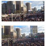 현재 광화문 <b>인파</b>