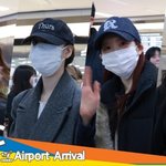 스테이씨, 포근한 겨울 미소⛄️(입국) [뉴스엔TV]